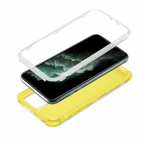 For iPhone 14 15 16 Pro Max 13 12 11 7 8+ Shockproof Hybrid Bumper Soft TPU Case - Picture 17 of 32