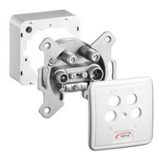 4 Loch 4 Fach Antennendose Twin Digital SAT &...