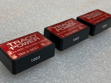 Traco Power TEN3-0521 DC/DC Converter IN 4.5-9VDC OUT -5VDC New - Lot of 3 Pcs