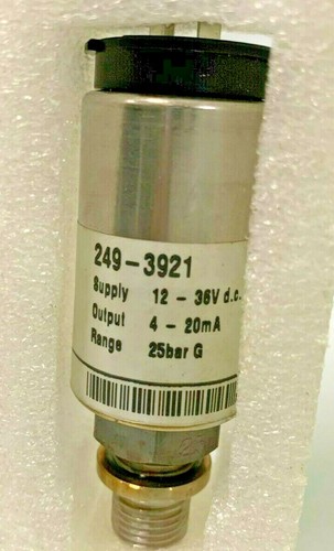 Gems Pressure Sensor RS 249-3921 0 ~ 25 bar 4..20mA 12~ 36 V DC G1/4 - Picture 2 of 3