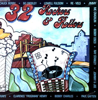 Various - 32 Rockers & Rollers 2LP (VG+/VG+) '