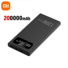 Xiaomi 200000Mah 120W Power Bank Super Fast Charging Battery High Capacity Digit