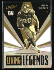 Jeremy Shockey 2021 Panini Prestige Living Legends #LL-21 Football Card