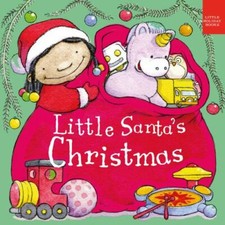 Little Santa's Christmas board book Used - Very Good