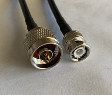 N Male to BNC Male RFC195 Coax Cable Pick Your Length HAM WIFI High Quality Lot