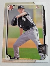 2015 Bowman Baseball Prospects #BP45 James Dykstra Chicago White Sox