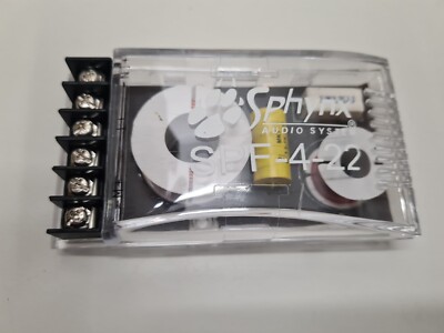 Sphynx Audio System 2 Wege Weiche Car-Hifi 4-8Ohm Frequenzweiche  Hochtöner 2 St