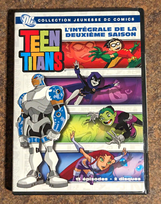 NEW! Teen Titans: Season 2 (Version française) (DVD) deuxieme saison DC french