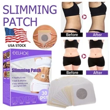 90Pcs Extra Strong Patches Fat Burner Slimming Patch Belly Weight Loss Stickers