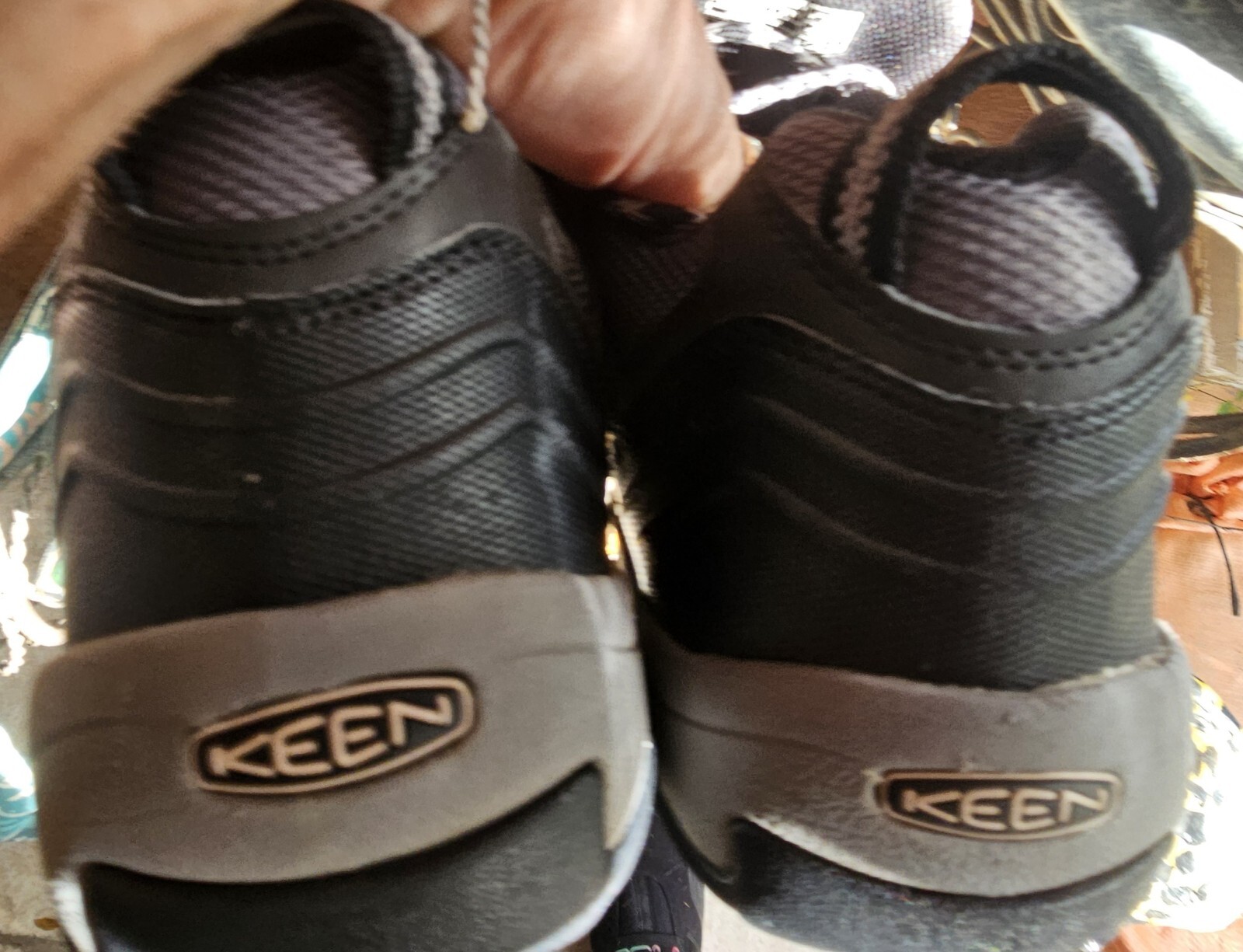 Scarpe sportive da lavoro uomo KEEN nere trail escursionismo 43 10