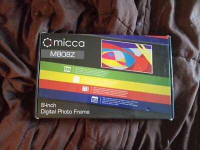 Digital Photo Frame - Micca M808z 8'' HD 800x600 Pixels
