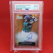 2022 Bowman Sterling Baseball Rookie Prospect Auto's (Pick-A-Player) New 12/20