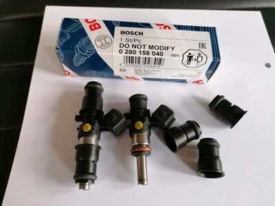 Billet Einspritzdüsen Längenadapter (Hals) VR6 R32 RS turbo schwarz CNC Fastlane