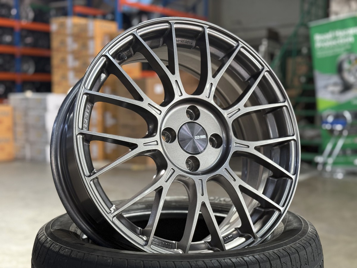 Genuine USED 17x7 ENKEI PFM1 JAPAN (4 Wheel) 4x100 fit Toyota