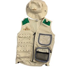 Explore Club Member Unisex One size Kids Vest Hat Binoculars 100 Nylon