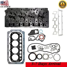 NEW Complete Cylinder Head With Full Gasket Set For Yanmar 4TNV98 Engine Rebuild