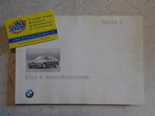 LIBRETTO USO E MANUTENZIONE BMW E39 - SERIE 5 - EDIZIONE 95 - 97 - ORIGINALE