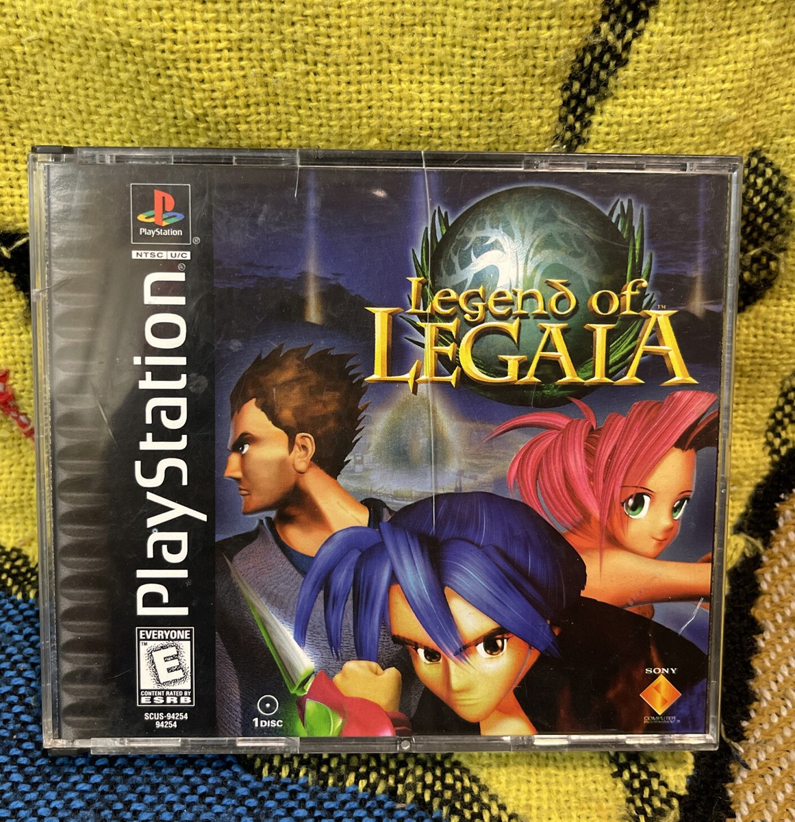 The Legaia – PlayStation 1 – Version Japonaise NTSC-J – Complet (Boîte, Livret, Rég Card) – 1998