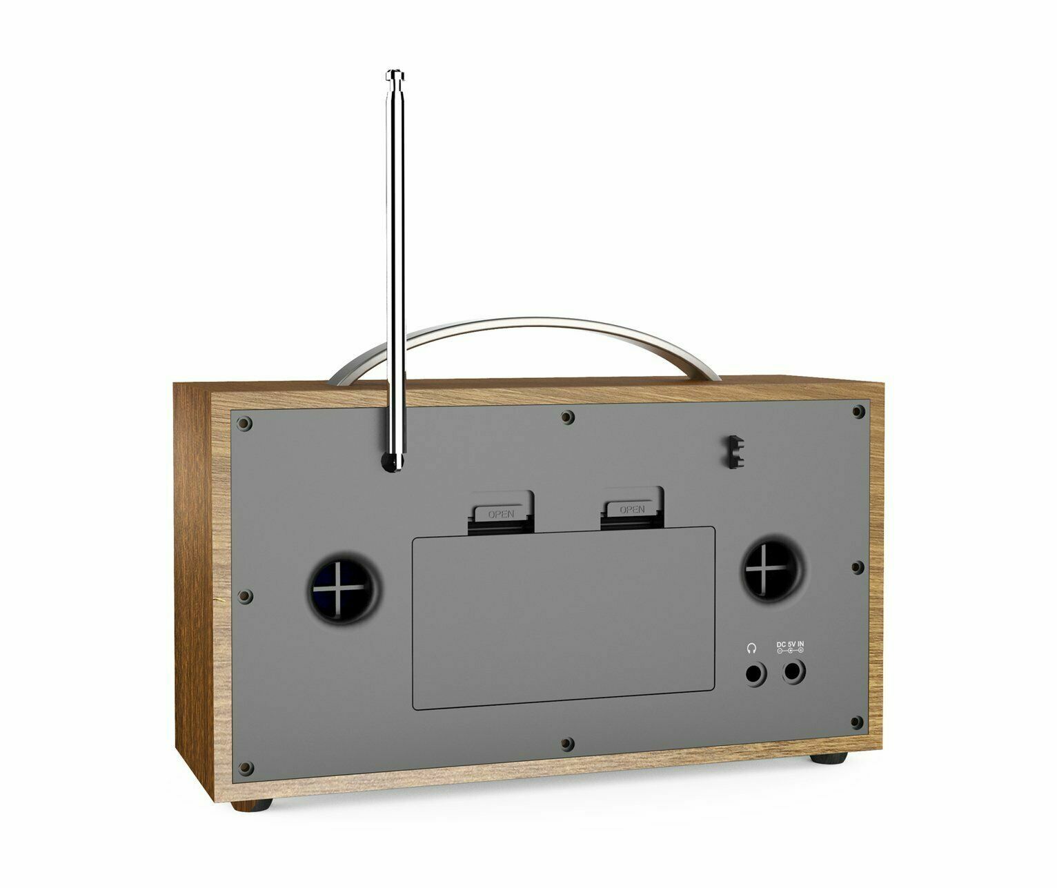 Bush Wooden DAB FM Bluetooth Radio With LCD Display Wood 8776659 eBay