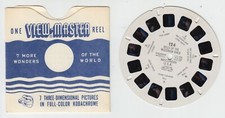 View-Master Reel - 124, DELLS OF THE WISCONSIN RIVER, Vintage, 1950, w/Sleeve