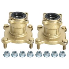 Cojinete de cubo de llanta de rueda delantera de 4 pernos para 110/125/150cc Go Kart ATV Quad Bike Buggy