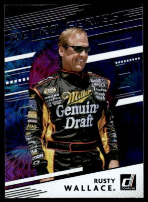 Rusty Wallace 2021 Panini Donruss Racing # RS10 Retro Series