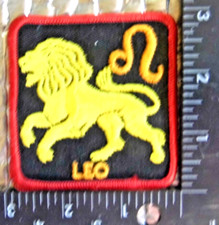 Vintage Patch Leo Lion FREE SHIPPING
