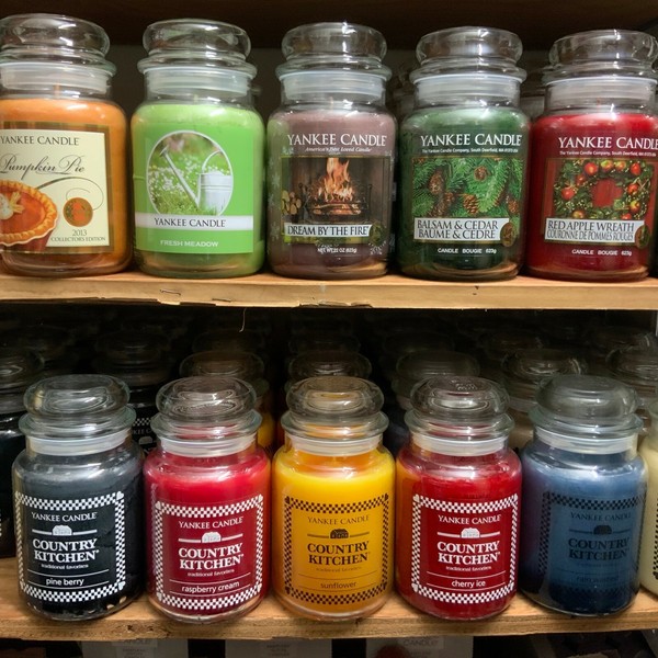 Yankee Candle 22 OZ Clásica Mecha Única Tarro Grande Vela Perfumada Original Tú eliges