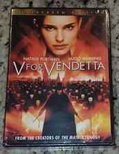 V For Vendetta DVD 2006 Widescreen Natalie Portman BRAND NEW SEALED