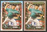 (2) 2024 Topps Holiday #H83 George Kirby; (1)Base, (1)Silver Glitter