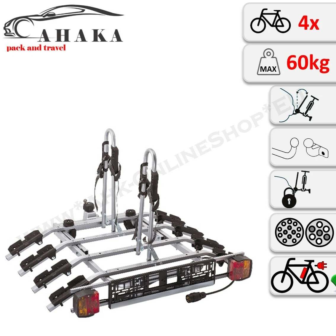 titan 4 bike rack
