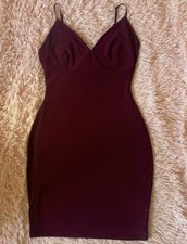 Windsor - Burgundy Dress Size S-  Mini Dress Bodycon - NEW