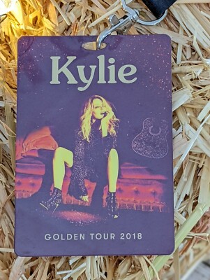 カイリーミノーグ　VIPノベルティ Kylie Minogue Golden Tour VIP EARLY ENTRY PASS 2018 | eBay