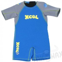 Xcel Infants/toddlers Shorti Summer Wetsuit, Blue/grey Xcel Infants/toddlers Shorti Summer Wetsuit, Blue/grey