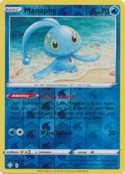 Manaphy 024/072 Shining Fates Reverse Holo