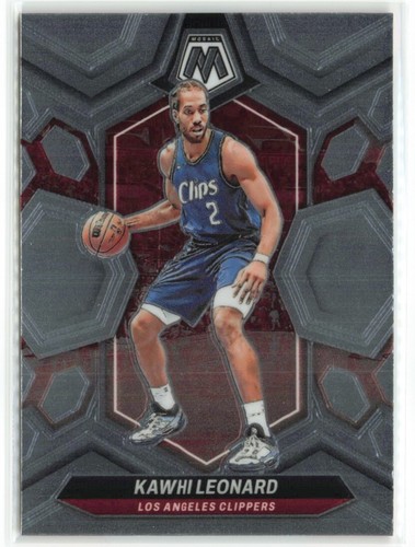 2023-24 Panini Select Basketball Kawhi Leonard Silver Prizm