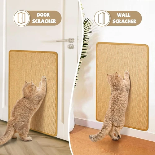 2x Kratzmatte Sisal Katzenmatte Kratzteppich Kratzbrett Sisalteppich Sisalmatte - Bild 5 von 15