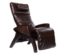 Svago ZGR Newton Recliner The Ultimate Zero Anti Gravity Chair Coffee Leather