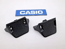 Genuine Casio G-Shock GBA-800 GBD-800 black resin watch band end pieces X 2