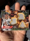 2025 Topps Holiday Aaron Judge HSR-AJ Relic Card 33/99