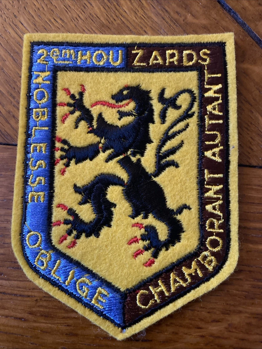 Lot 2 Galons de manche Losange mle 1945 Cavalerie Régiment de Hussards