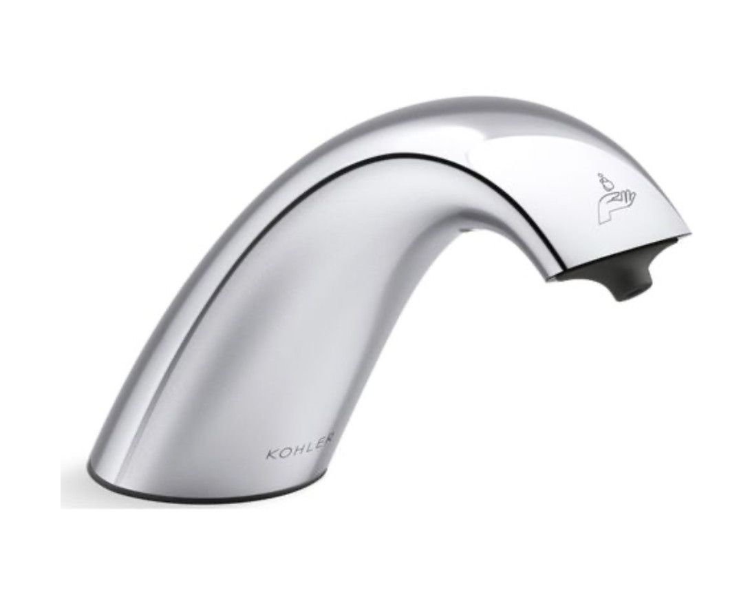 Kohler 25197-CP Curve 54 oz. Touchless Foam Soap Dispenser, Polished Chrome