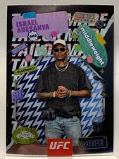 2025 Topps Chrome UFC - TAILORMADE INSERT ISREAL ADESANYA TRM-4