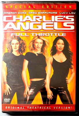 Charlie's Angels: Full Throttle [DVD]  FS, 2003, Columbia Pictures - BRAND NEW