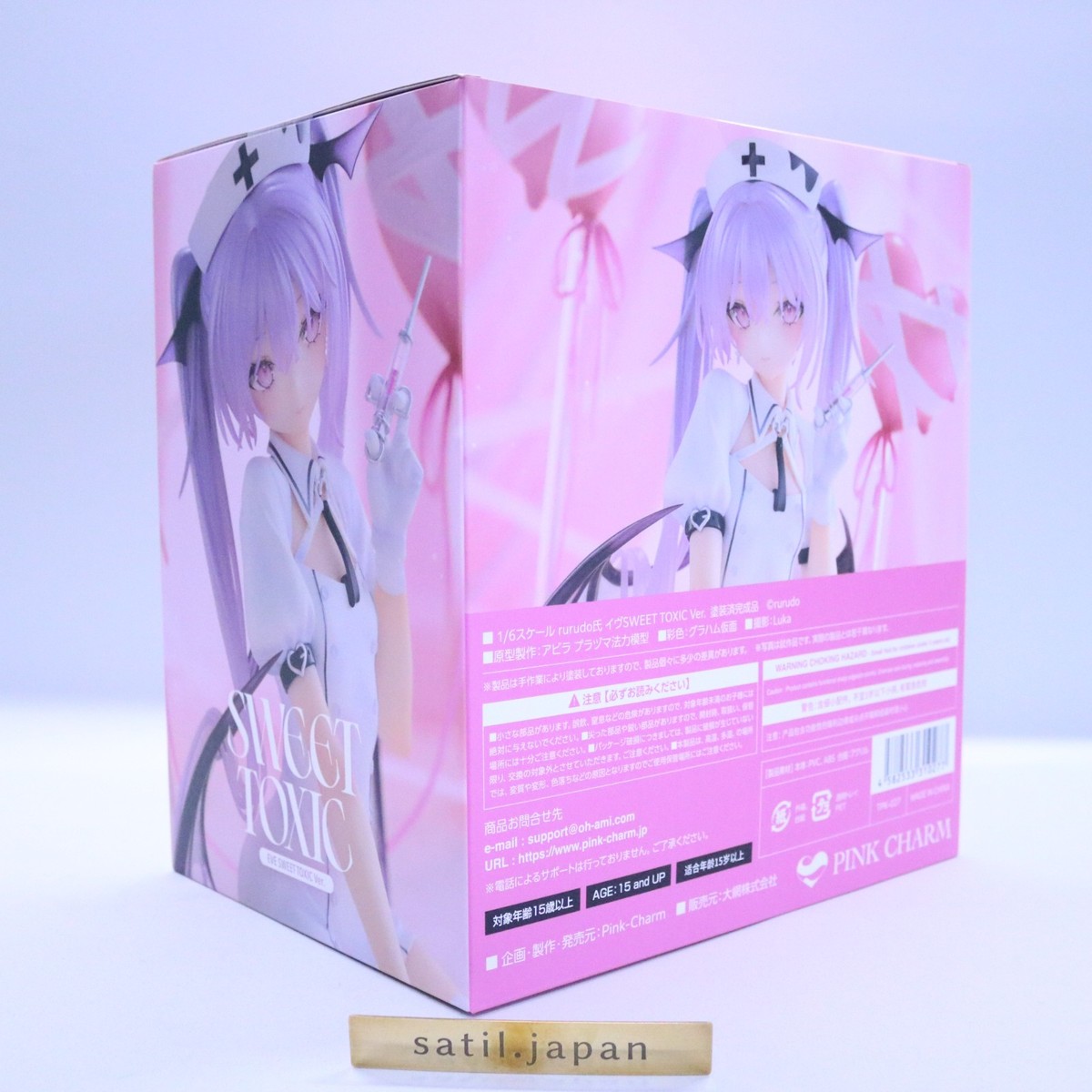 NEW] Pink Charm rurudo EVE SWEET TOXIC_Ver. 1/6 Complete Figure | eBay