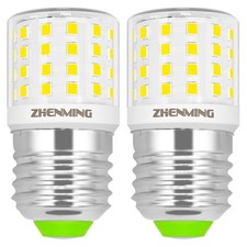 LED Refrigerator Light Bulb E26 AC 100  265V Daylight 5000K 3.5W 2 Pack