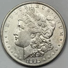 1892-P $1 Morgan Dollar 90% Silver Philadelphia US Coin BETTER DATE!