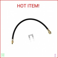 MuRealy Premium 18-Inch Rubber Brake Hose - Flexible Brake Line, 3/8"-24 Externa