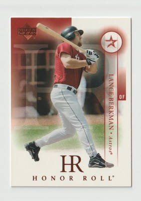 2003 Upper Deck Baseball Honor Roll #65 Lance Berkman - Houston Astros
