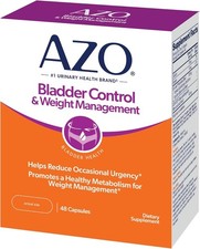 NEW - AZO Bladder Control with Go-Less Weight Management - 1 Pack